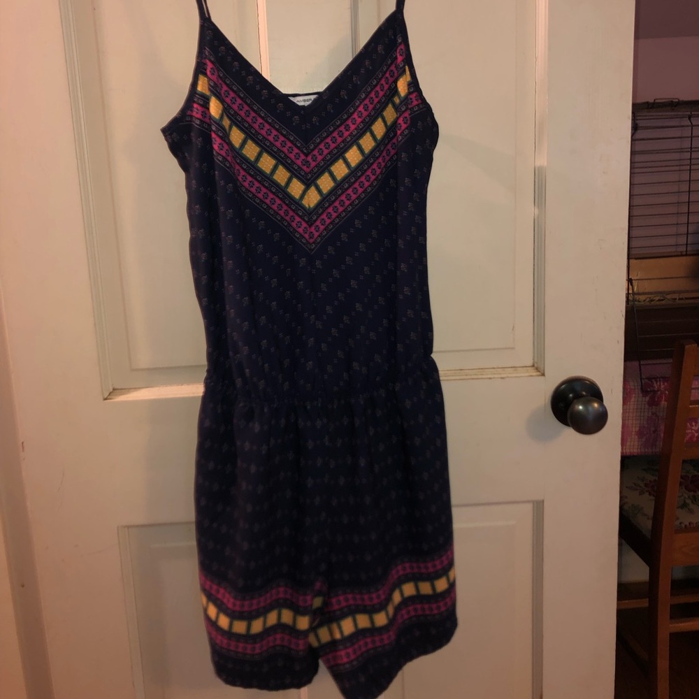 Amber Blue Romper